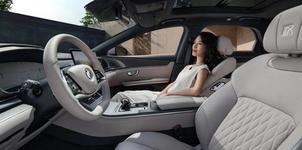 BYD Chinese electric vehicle (EV) Interior